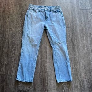 Old Navy straight high rise jeans size 8
